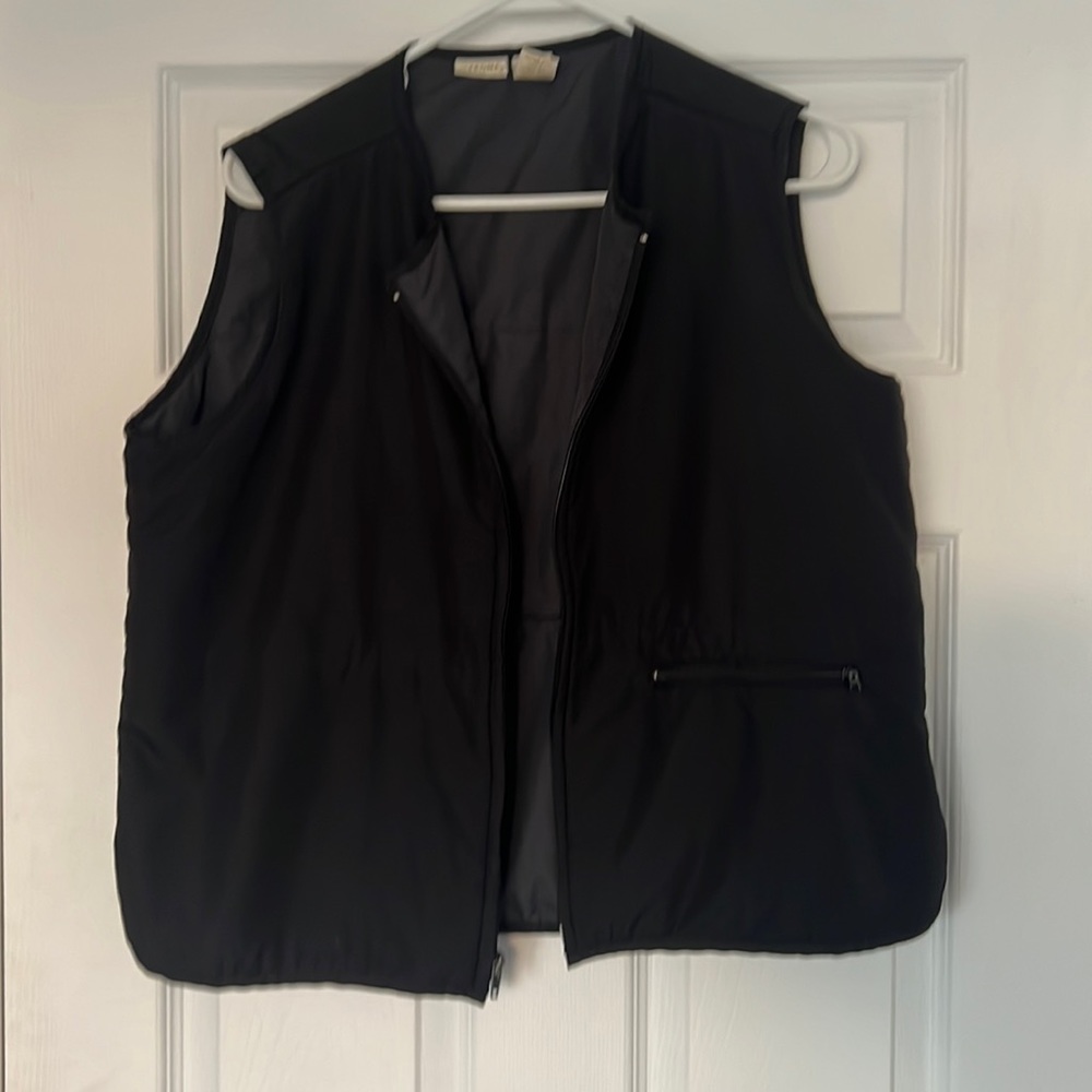 Merona black vest